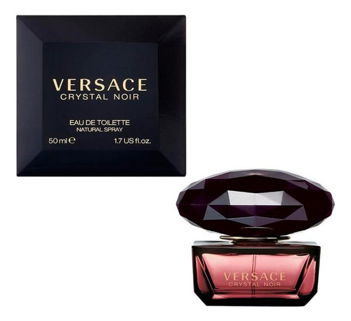 Perfume Versace Crystal Noir Edt 50ml Original Súper Oferta