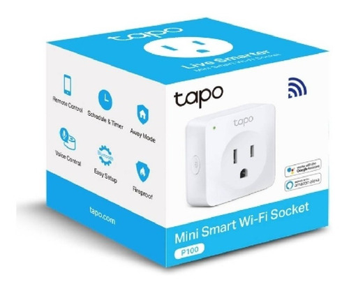 Tapo P100 Enchufe Wi-fi Inteligente Mini Tp-link