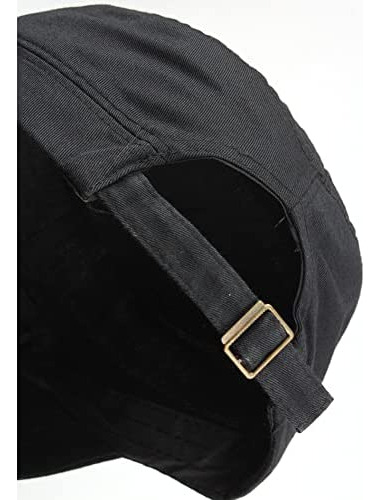 2 Uds., Gorra Negra Unisex Del Ejército De Cadetes, Gorra Mi