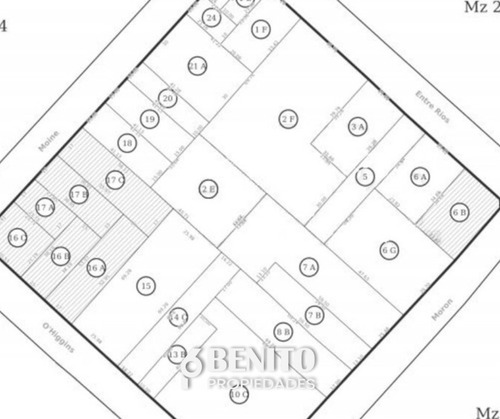 Imagen 1 de 2 de Lote En Venta, Senador Moron Esquina Entre Rios