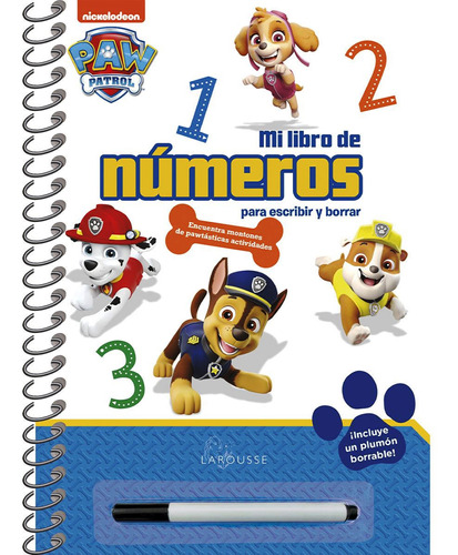 Paw Patrol Mi Libro De Numeros