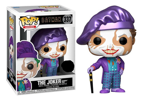 Funko The Jocker Batman 1989 #337 Chase Heroes Dc Figura