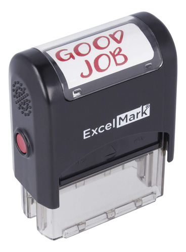 Buen Trabajo Self-inking Sello Hule A1539-red Ink