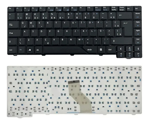 Teclado Notebook - Acer Aspire 4520 - Preto Br Preto Português Brasil