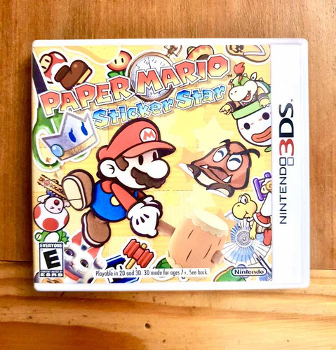 Paper Mario Sticker Star Nintendo 3ds