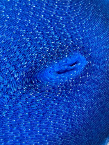 Lona Térmica Para Alberca - 4 X 6 Metros Gris Con Azul Gris