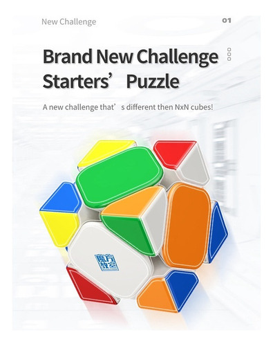 Aa Cubo Mágico Rs Skewb Magnético Moyu 2022 Stickerless 56mm