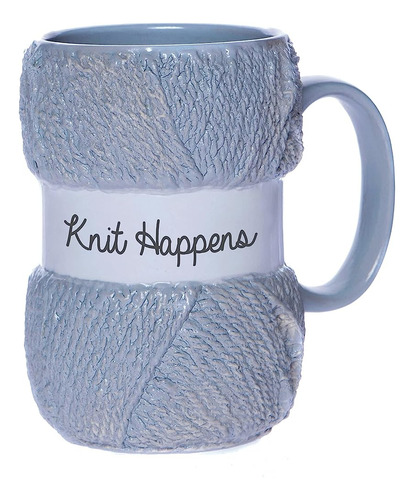 Boxer Gifts 'knit Happens' Novedad Taza De Regalo De Punto |