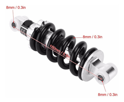 Amortiguadores, 1200 Libras, 150 Mm, 47 Cc, 49 Cc, Pequeños,