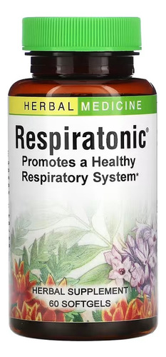 Herbs Etc. Respiratonic Salud Respiratoria 60 Softgels Sabor Sin Sabor