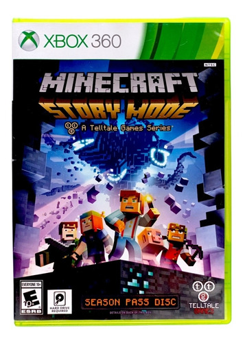 Minecraft Story Mode Xbox 360 En Español (Reacondicionado)