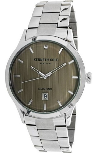 Reloj Kenneth Cole Kc15113005 Acero Plateado
