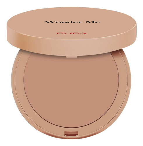 Bronceador Polvo Compacto Pupa Wonder Me Bronzer Tono Del Maquillaje 001 Light Neutral