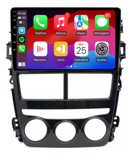 Multimidia Toyota Yaris 16/21 9p Android Carplay 64gb Play
