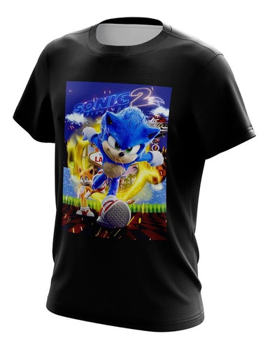 Playera Sublimada Infantil Sonic 2