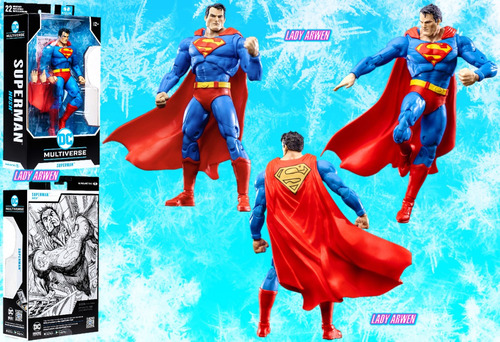 Dc Comics Superman Hush Mcfarlane Dc Multiverse Batman
