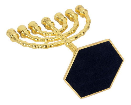 Candelabro, Candelabro Dorado De 7 Brazos I