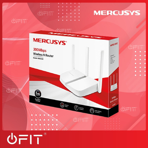 Imagen 7 de 9 de Router Wifi Mercusys By Tp Link N 300 Mbps 3 Antenas