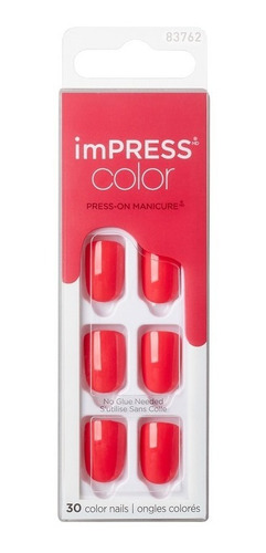 Uñas Color Press On - Kiss Impress - Manicure