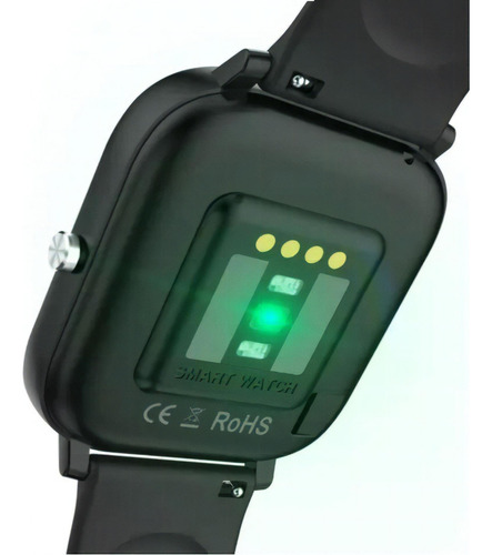 Reloj inteligente Dt36, pantalla táctil: ¡listo! Color de la carcasa: negro