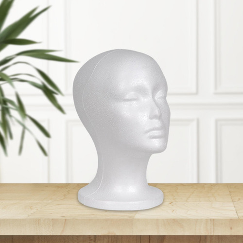 Soporte De Peluca De Cabeza De Maniquí De Espuma Ligero