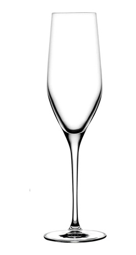 Imagen 2 de 4 de Copa Champagne Cristal X 6 Unid Nude Vinifera 245 Cc