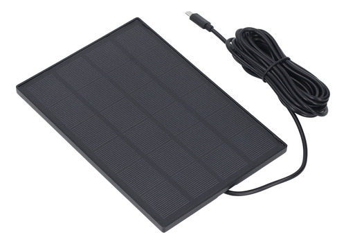Cámara De Seguridad Con Panel Solar De 5 W Con Carga Solar