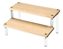 Comprar Almacenamiento De Organizador 2 Niveles Madera 2 Niveles