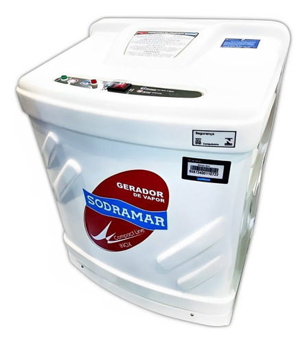 Kit Gerador Vapor Sauna 15kw Com Quadro Digital Sodramar