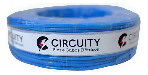 100m Fio 2,5mm Flexivel Aprovado / Fio 2 5mm 100mts Azul