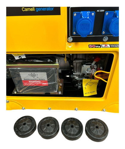 Generador Diesel Insonorizado 6.5kva Camell 6500w Monofasico