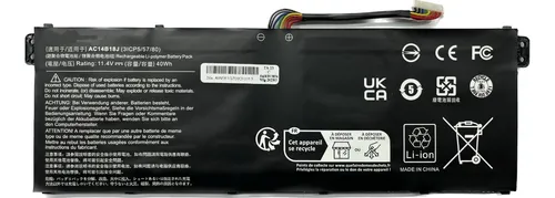 comprar Bateria Para Acer Aspire Es1 V3 E3 R3 R5 R7 Ac14b18j