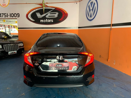 Honda Civic 2.0 16v Flexone Exl 4p Cvt -2019/ 2019 Preto