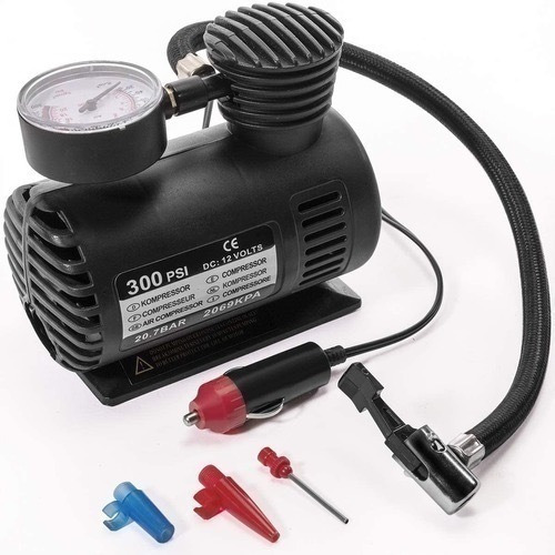 Mini Air Compresor De Aire 12 Volt Portable, 250 Psi Auto