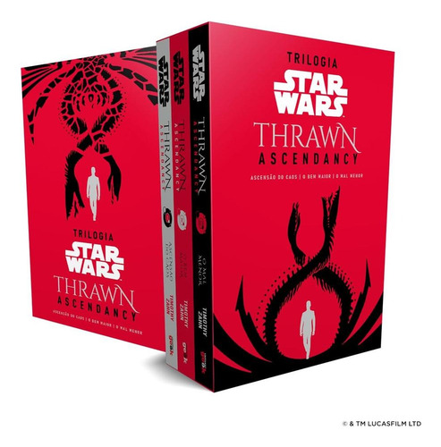 Box Trilogia Star Wars - Thrawn Ascendancy - Universo Geek
