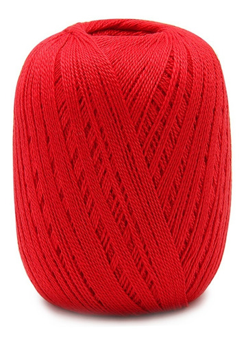 Linha Cléa 5 Cores Lisas 147,5g 750m Tex 196,7 100% Algodão Cor 3528- Carmim Vermelho