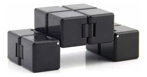 Cubo Mágico Infinity Shengshou Sengso Infinito Crazy Cube Estrutura Preto