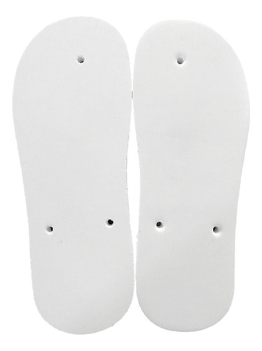 Imagen 3 de 7 de Suela Y Correa De Sandalia Para Sublimar 50 Pares 9mm Grosor