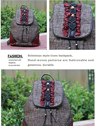Huangguoshu Hippie Mochila Monedero Para Mujer Mochila Con