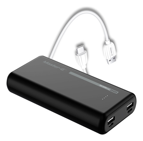 Kit Batería Externa 20000mah + Cable Carga Rápida Usb-c