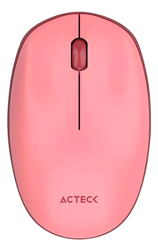 Kit Teclado Y Mouse Acteck Creator Mk480 Inalambrico Rojo