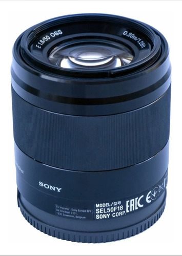 Lente Objetivo Sony 50mm Oss F 1,8 Apsc Para Sony Alpha E