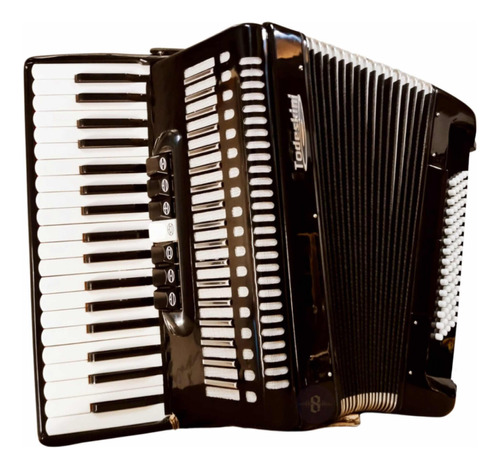 Acordeon 80 Baixos Todeskini 3/5 De Voz 80/37