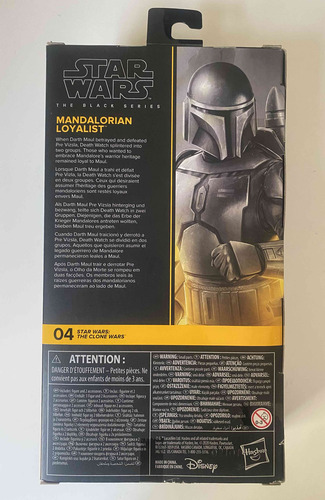 Star Wars Black Series Mandalorian Loyalist (Usado)