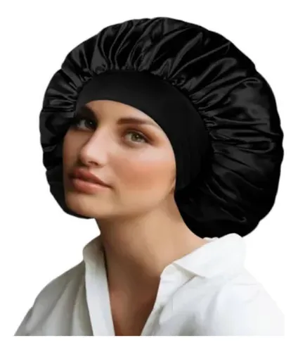 Gorro Satín Para Dormir Cuidado De Cabellos Rizos Antifriz