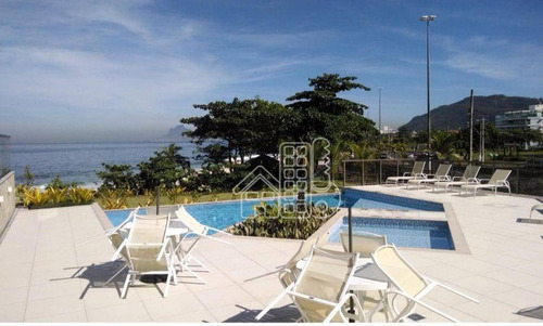 Apartamento Com 4 Dormitórios No Punta Del Mar À Venda, 215 M² Por R$ 1.400.000 - Piratininga - Niterói/rj - Ap4048