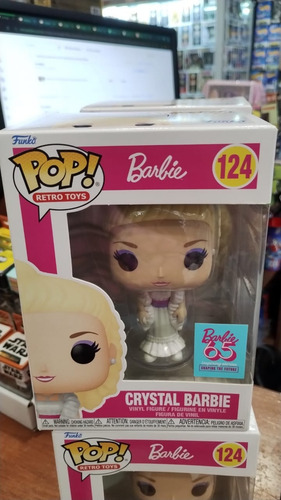 Funko Pop Barbie 65th Anniversary Crystal Barbie # 124 (Usado)