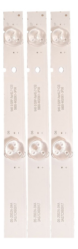 Kitx3 Tiras De 7 Leds Hitachi Cdh-le32fd18 60,7cm 3v