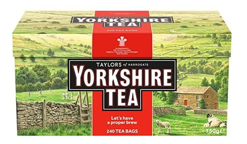 Taylors De Harrogate Yorkshire Red, 240 Teabags