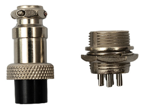 Accesorios Piezas De Conector De Enchufe De Aviación De 4 Pi